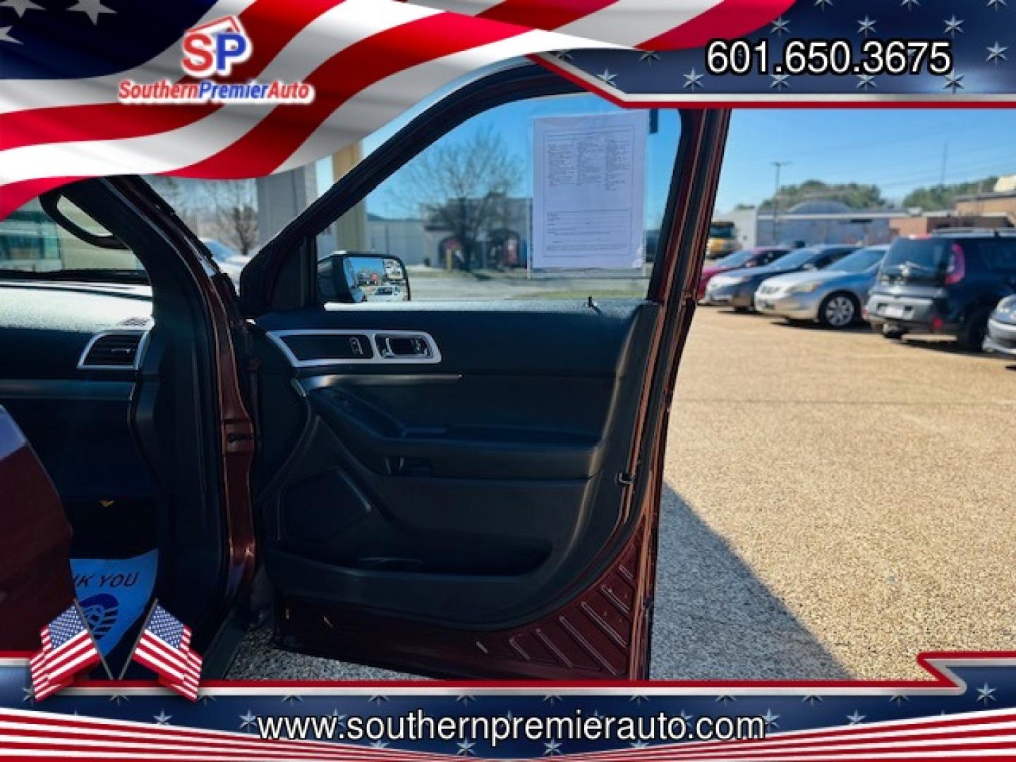 2015 RED FORD EXPLORER XLT (1FM5K7D89FG) , located at 922 W. Beacon St., Philadelphia, MS, 39350, (601) 650-3675, 32.770447, -89.127151 - Photo#11